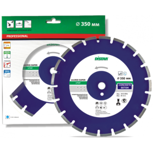 DISTAR - 12185085028  ალმასური საჭრელი დისკი ბეტონი/რკინა ბეტონი