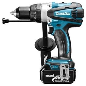 MAKITA - DHP458RFJ უსადენო დარტყმითი ბურღი