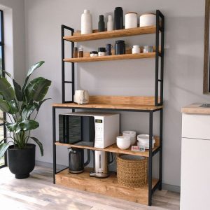 სამზარეულოს თარო ფიჭვის ფაქტურით (561)