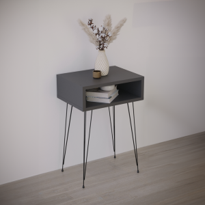 ტუმბო შავი მეტალის ფეხებზე (BF-700)