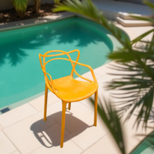 პლასტმასის სკამი ნარინჯისფერი (SP898)