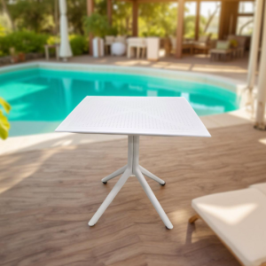 პლასტმასის მაგიდა თეთრი (SP913)