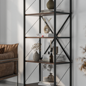 5-დონიანი თარო მუქი დაძველების ეფექტით (BF-833)