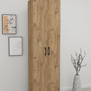 8 დონიანი მრავალფუნქციური კარადა 2 კარით ფიჭვის ფაქტურით (BF-789)