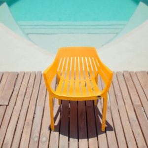 პლასტმასის სკამი ნარინჯისფერი (SP863)