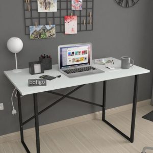 საოფისე/სამეცადინო მაგიდა (60*120) თეთრი (454)