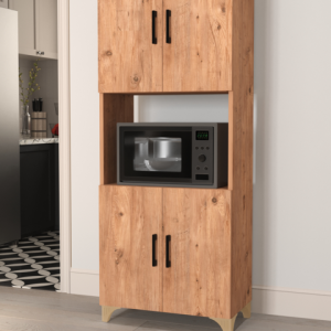 სამზარეულოს კარადა ფიჭვის ფაქტურით (BF-786)