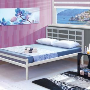 ორადგილიანი საწოლი თეთრი 160*200 (MM938)