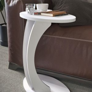 უნივერსალური თეთრი ყავის მაგიდა (571)