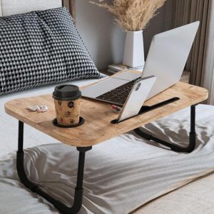 ლეპტოპის მაგიდა ფიჭვის ფაქტურით (BF-636)