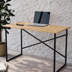 საოფისე/სამეცადინო მაგიდა (60*90) მუხის ფაქტურით (BF-842)